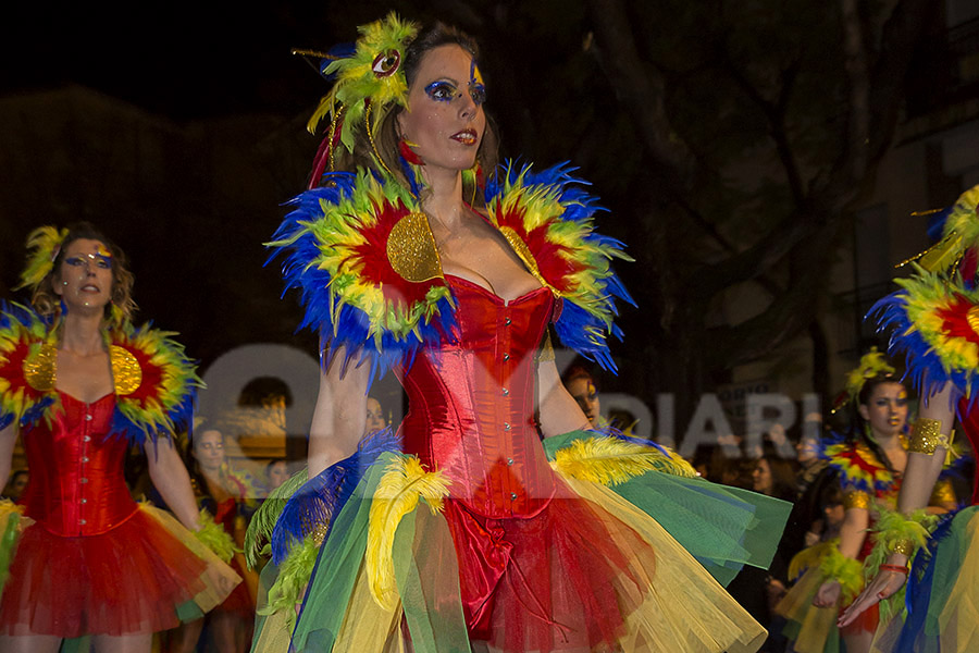 Rua del Carnaval de Les Roquetes del Garraf 2017